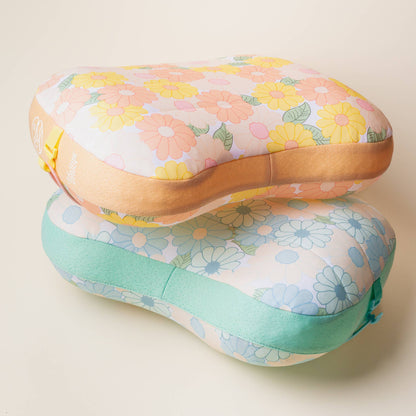 Ballast Beach Pillow-Daisy Craze Peach