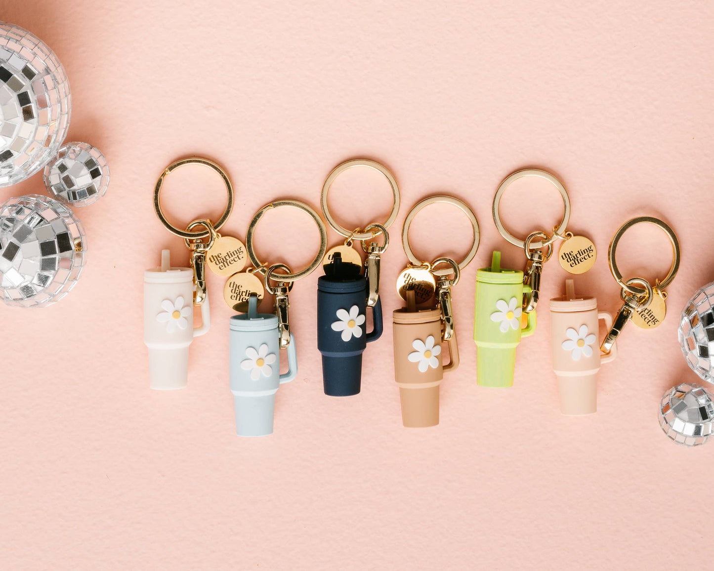 Tiny Tumbler Keychain - Green