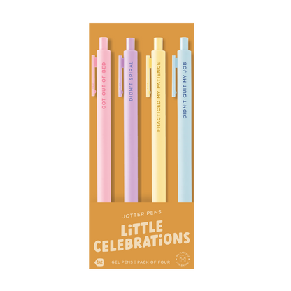 Jotter Sets 4 Pack Gel Pens