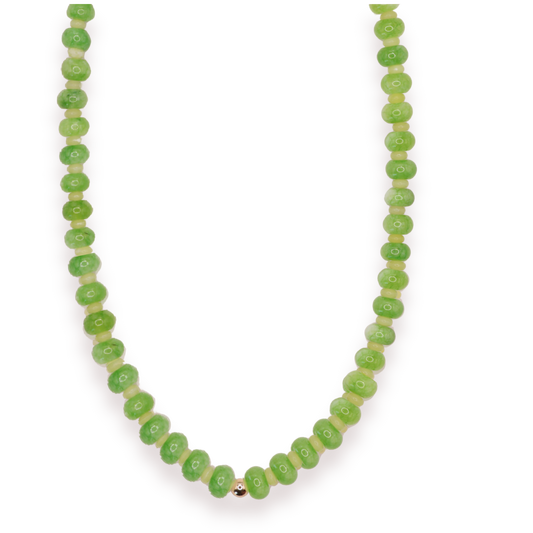 Caroline Necklace in Green