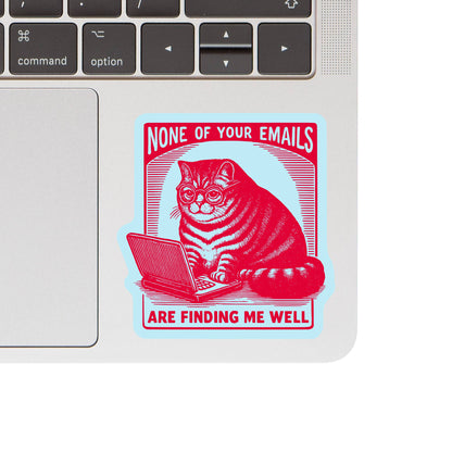 Email Kitty Sticker