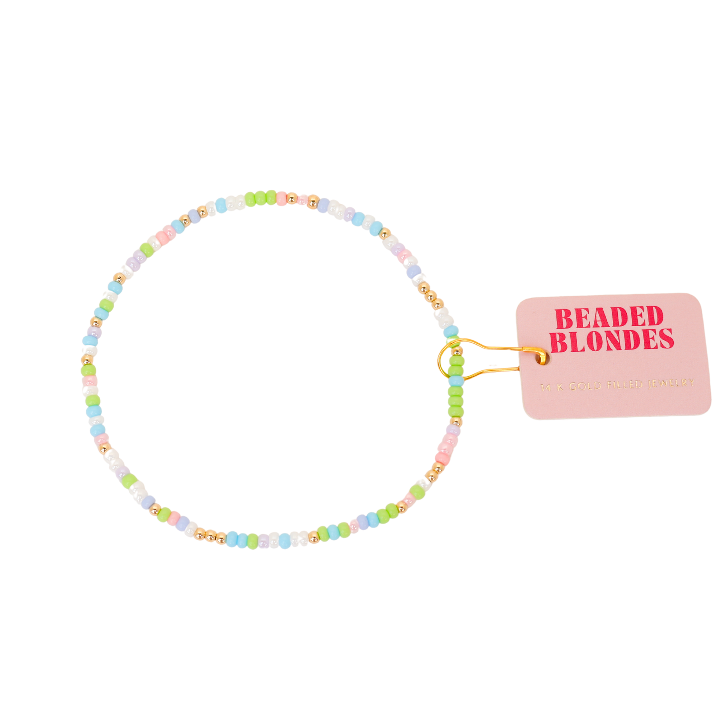 Pastel Spring Anklet