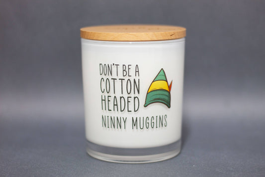 Cotton Headed Ninny Muggins Holiday Christmas Soy Candle