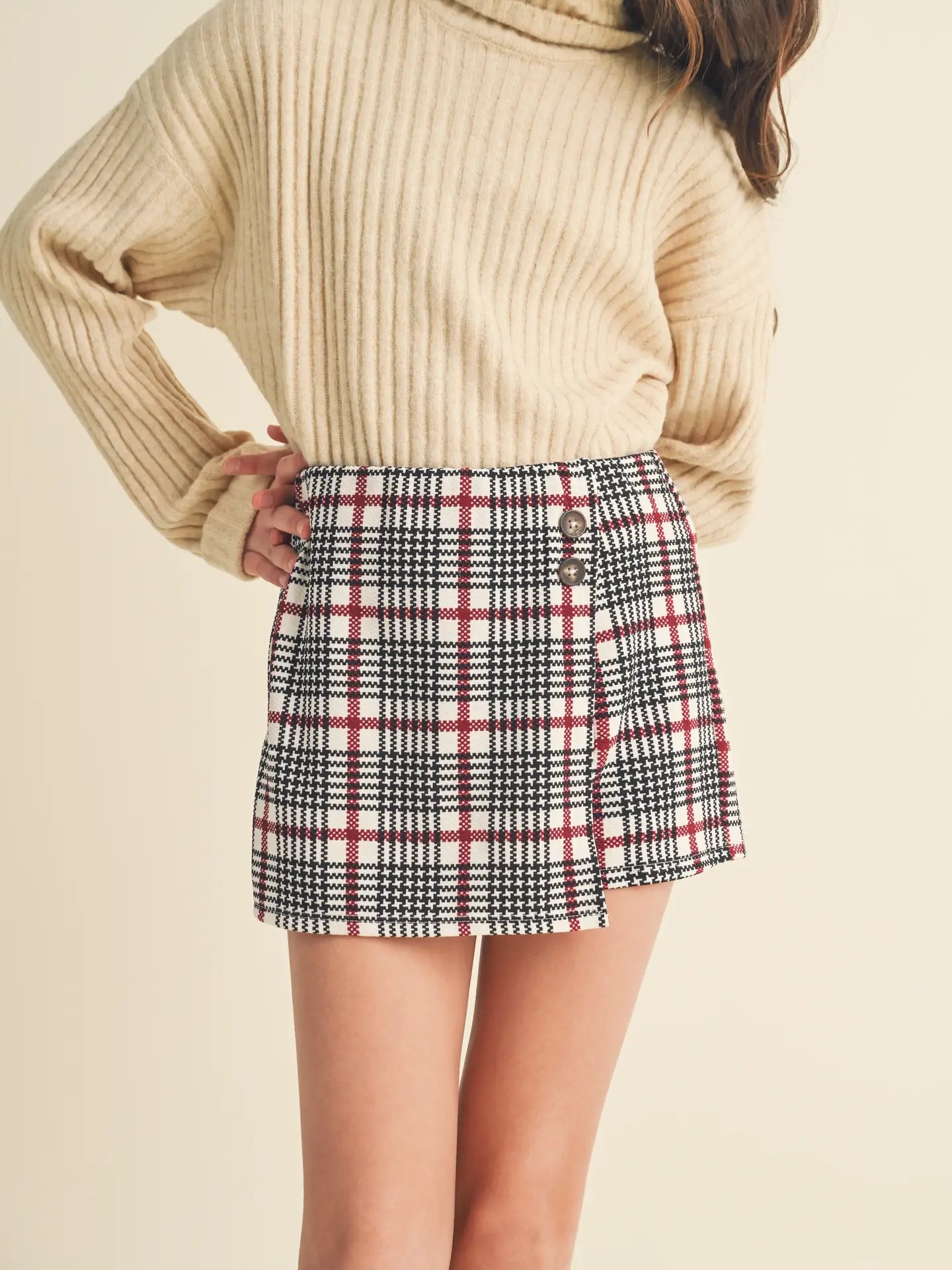 Girls Wrap Skort