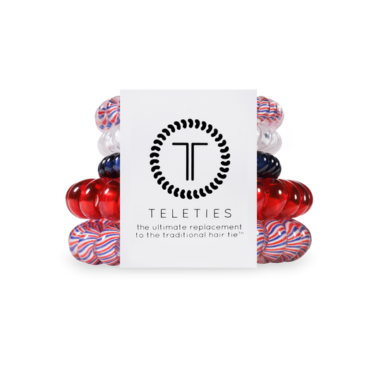 Spiral Hair Coils | Mixed Pack | Star Spangled Hair Ties