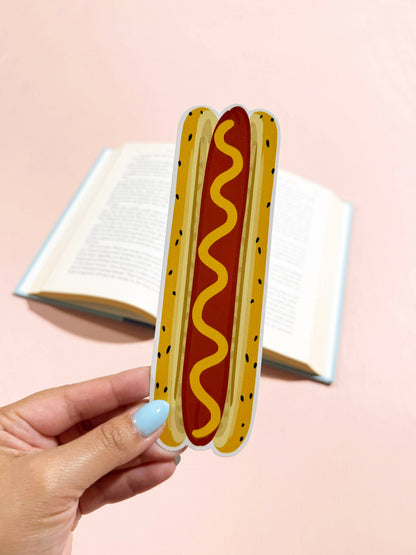 Hotdog Die Cut Bookmark