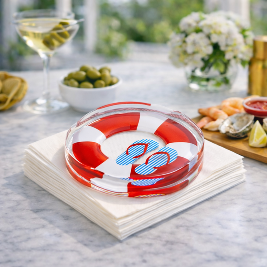 Lifesaver Acrylic Napkin Weight