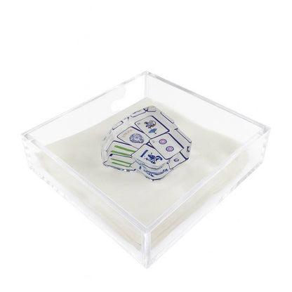 Mahjong I Acrylic Napkin Weight