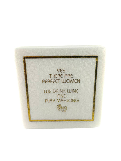 Perfect Women Linen-Feel Cocktail Napkins