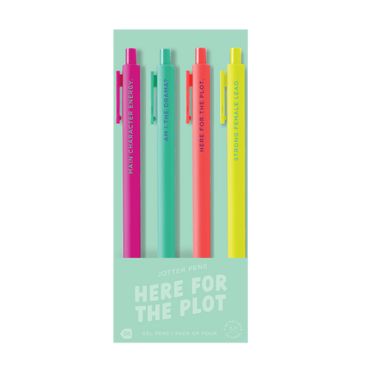 Jotter Sets 4 Pack Gel Pens