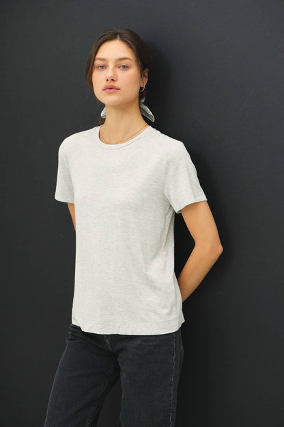 Bamboo Modal Basic Round Neck T-Shirt
