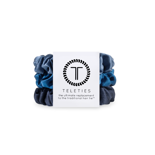 Silk Hair Scrunchie | Small | Midnight Rain