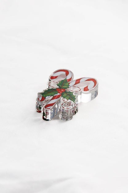 Candy Cane Acrylic Napkin Weight