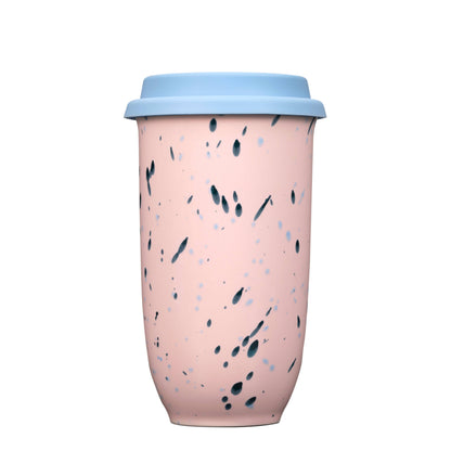 Blossom Ceramic Travel Cup 16oz | Reusable Coffee Tumblers