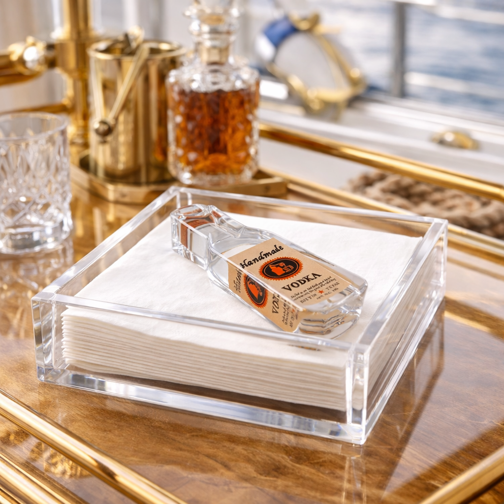 Vodka Acrylic Napkin Weight