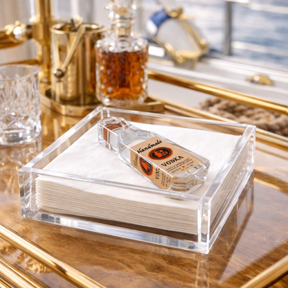Vodka Acrylic Napkin Weight