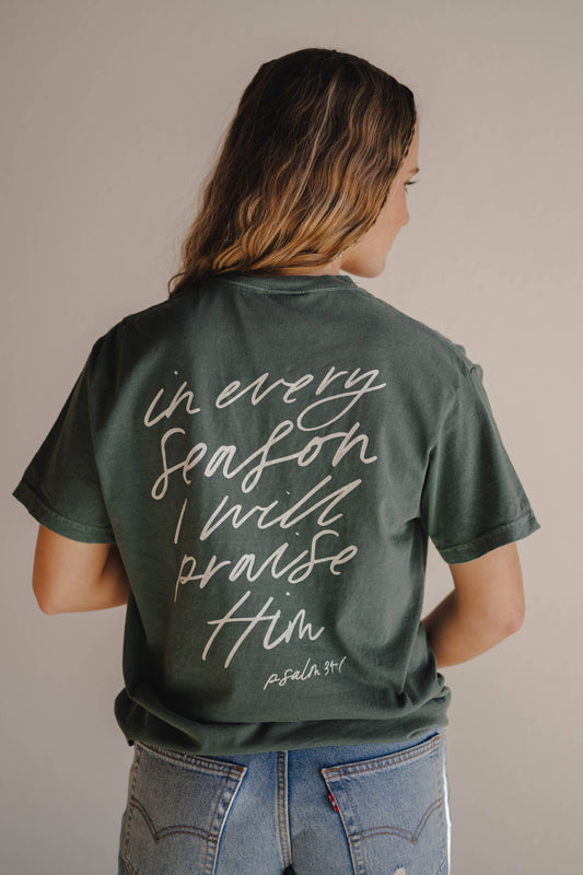 In Every Season Tee | Women's Christian Tee