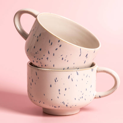 Orchid Ceramic Handmade Mug - 16oz