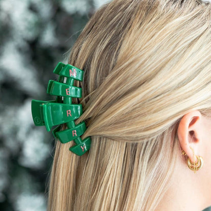 Classic | Merry Everything | Medium | Claw Clip