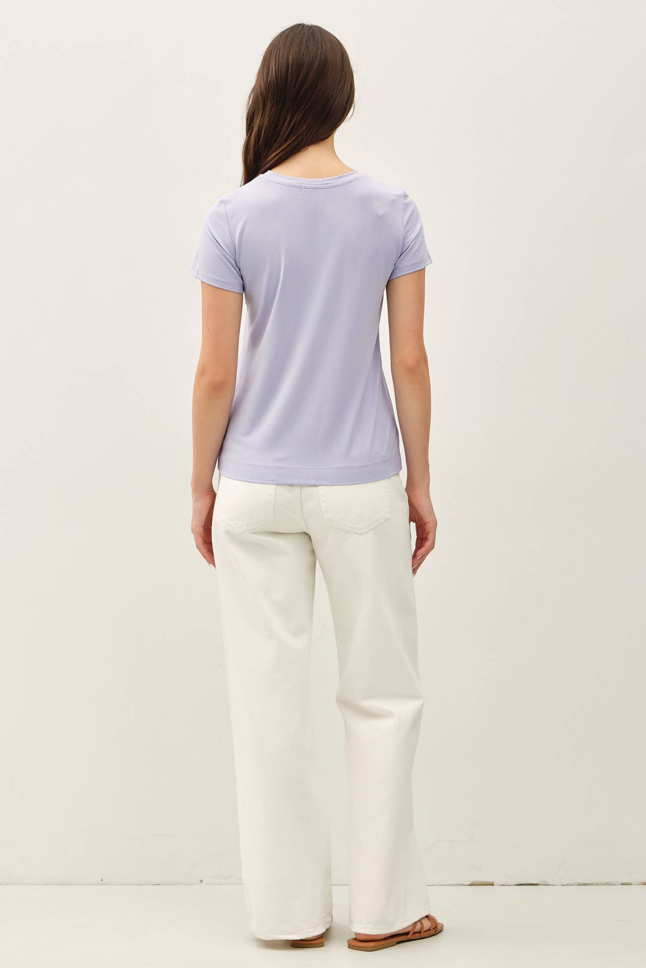 Bamboo Basic Round Neck T-Shirt