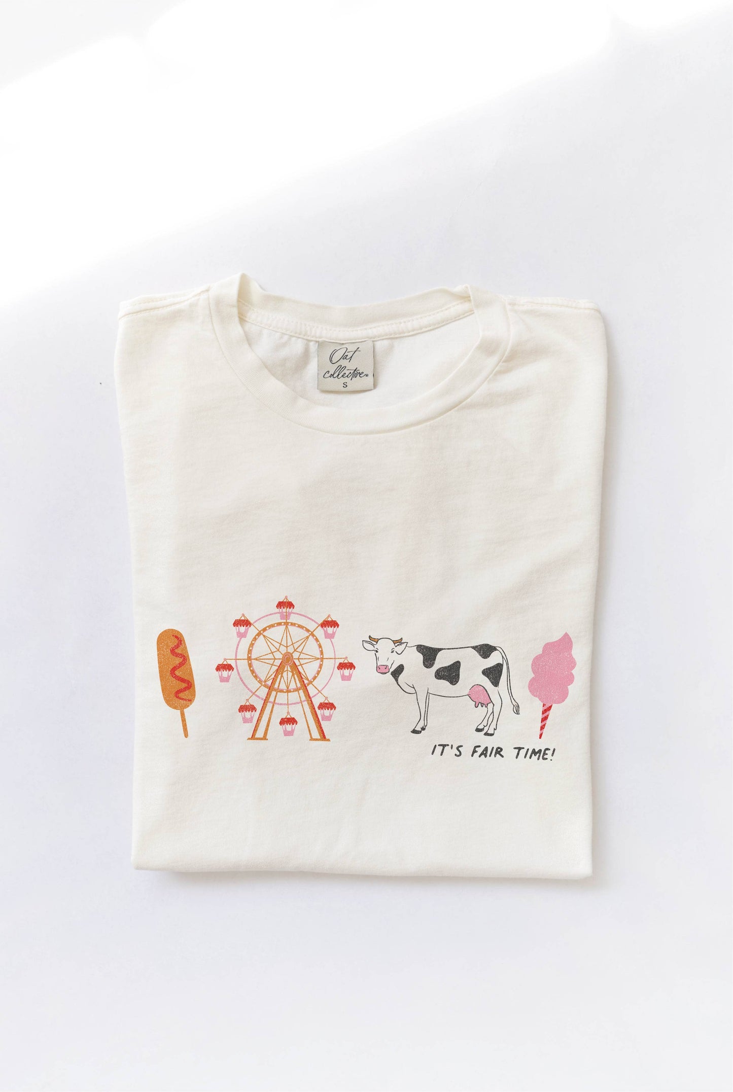 IT'S FAIR TIME! Mineral Washed Graphic Top