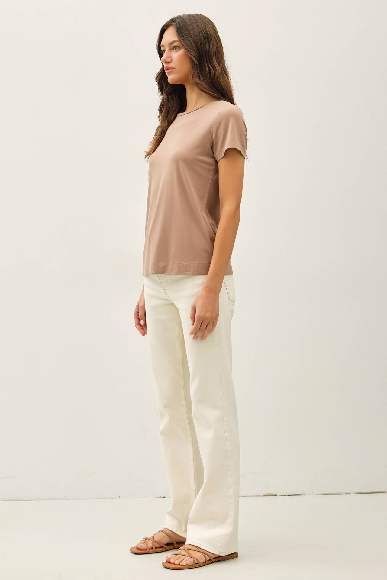 Bamboo Basic Round Neck T-Shirt