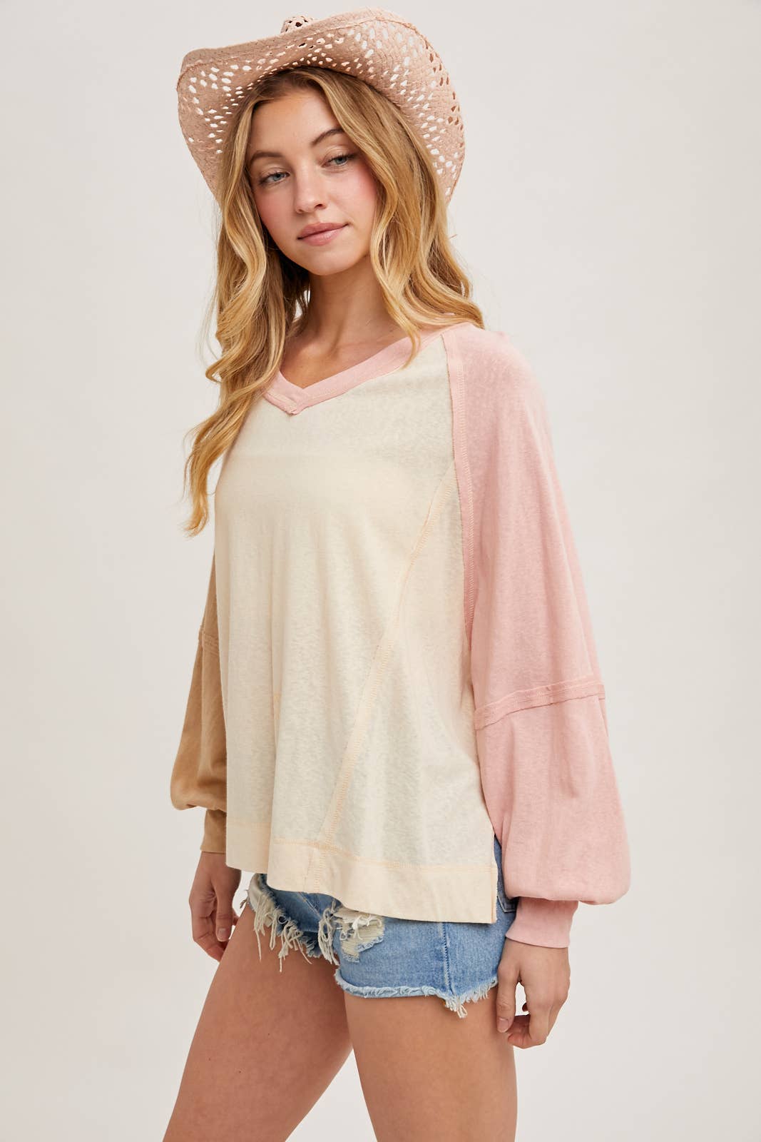 Tri Color Pullover