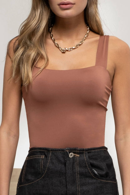 Reversible Square Neck Seamless Cami
