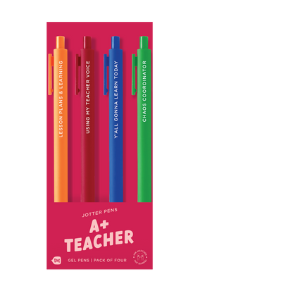 Jotter Sets 4 Pack Gel Pens
