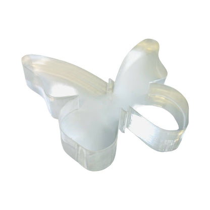 Clear Butterfly Acrylic Napkin Weight