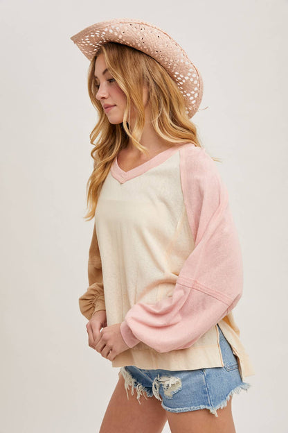 Tri Color Pullover