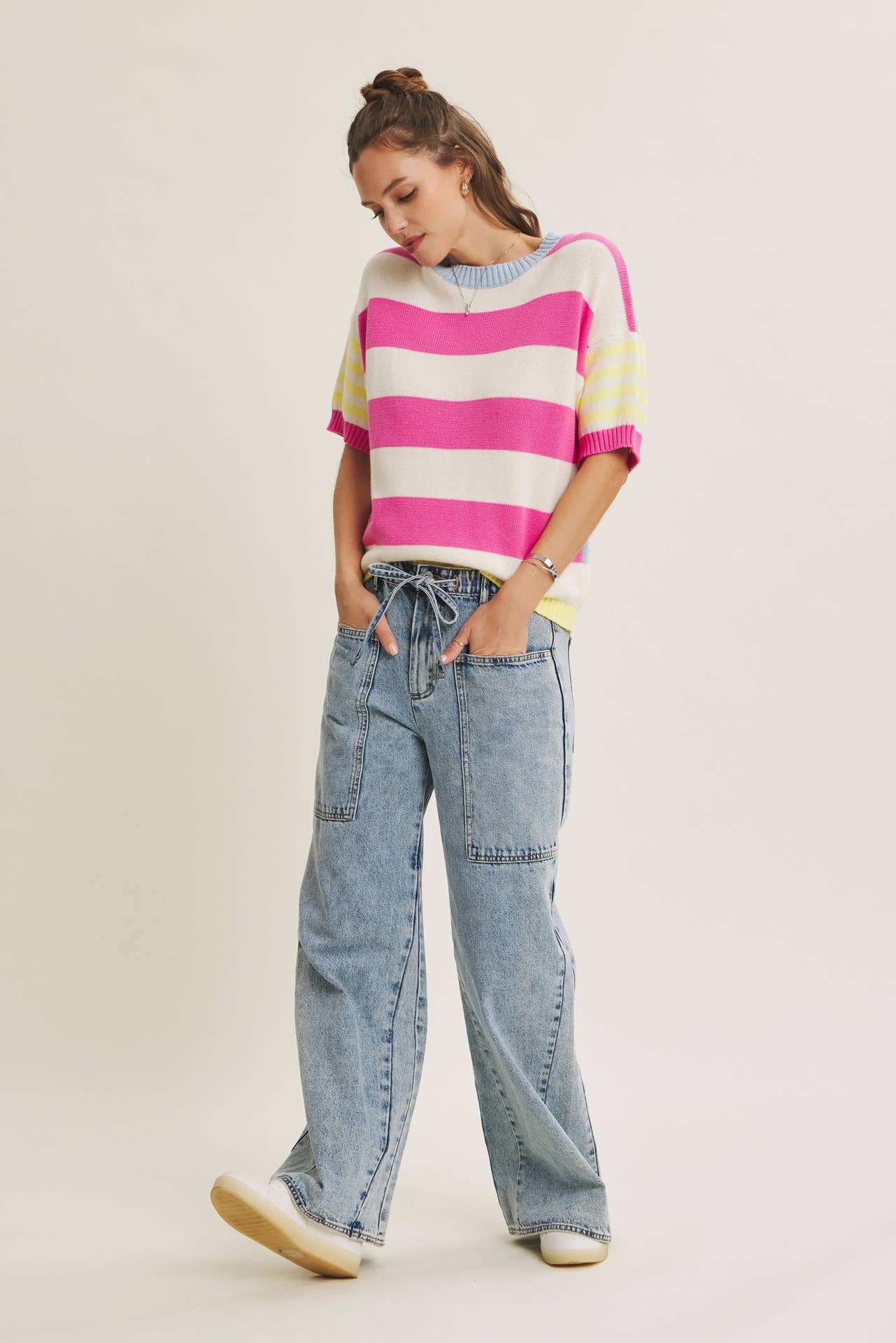 Ease and Grace Wide Leg Jeans
