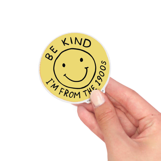 Be Kind (1900s) Vinyl Sticker