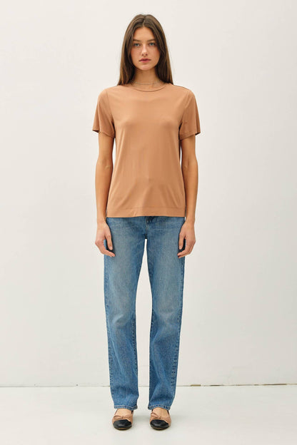 Bamboo Basic Round Neck T-Shirt