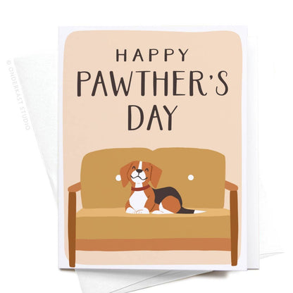 Happy Pawther's Day Greeting Card