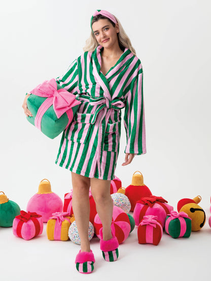 Felicity Stripe Slippers