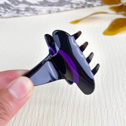 2.1" Black Witch Hat Hair Clip Halloween