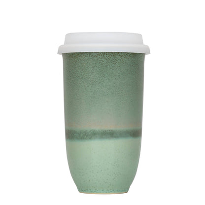 Emerald Ceramic 16 oz Travel Mug