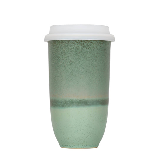 Emerald Ceramic 16 oz Travel Mug