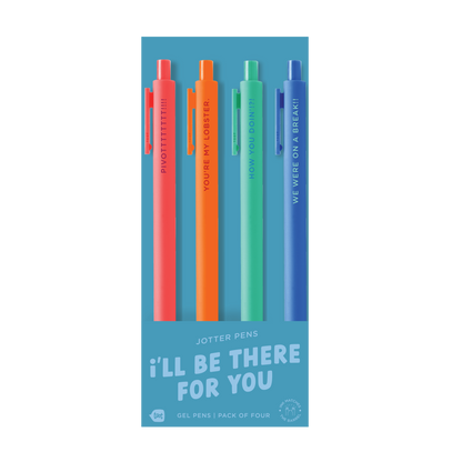 Jotter Sets 4 Pack Gel Pens