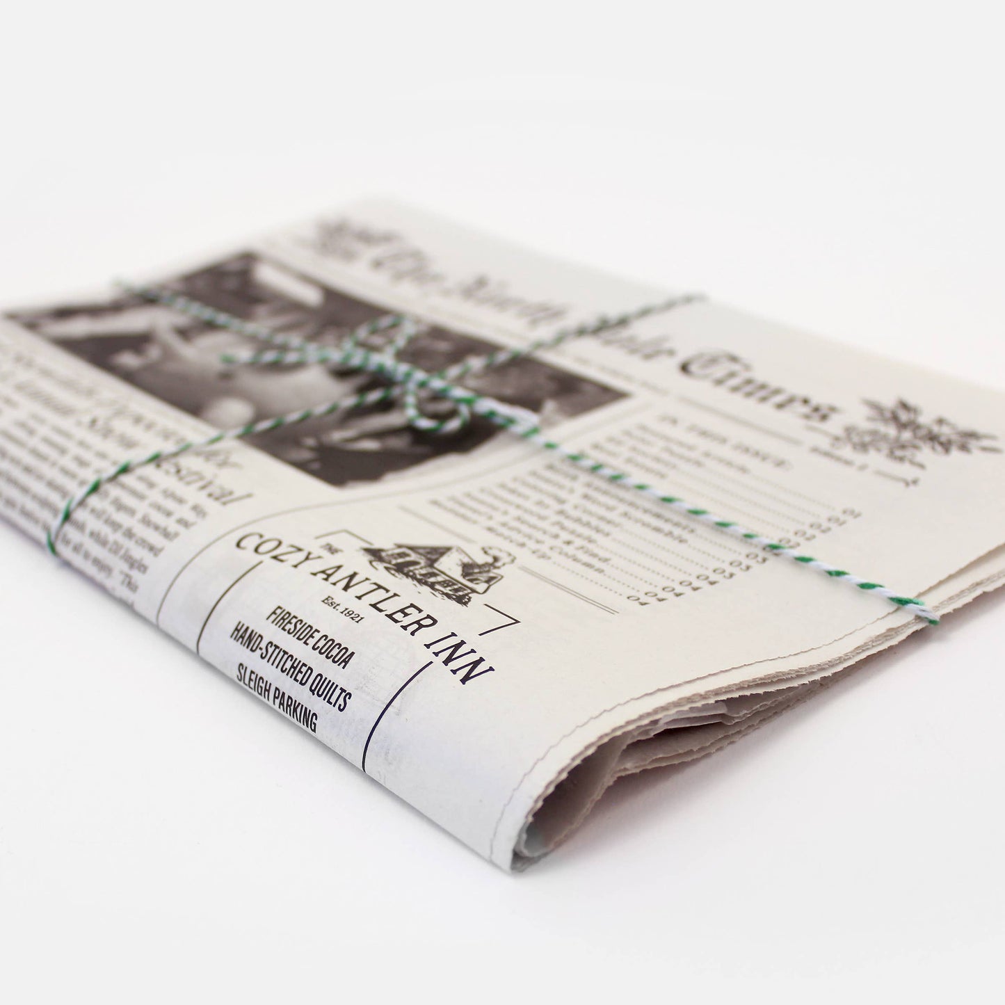 4pk North Pole Times - Newspaper and Gift Wrap