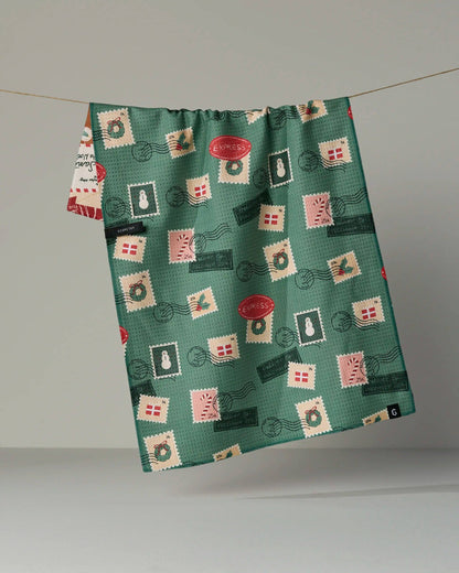 Merry Mail Luxe Kitchen Towel