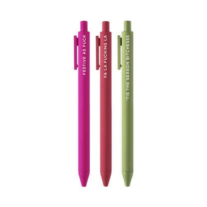 Holiday Jotter Sets Gel Pens