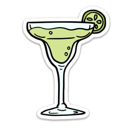 Cake Tequila Sticker Card