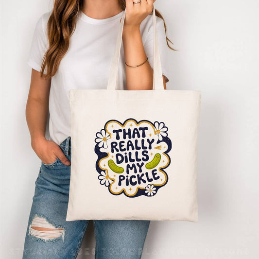 Dills My Pickle Canvas Tote Bag