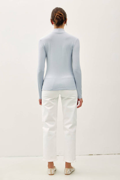 Turtleneck Knit Top