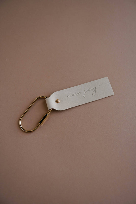 Choose Joy Blonde Key Fob | Christian Keychain 