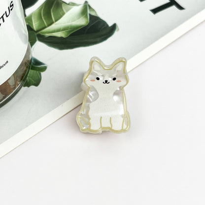 Mini Cute Kitten Claw Clip