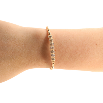 Lucky Fluted Bracelet