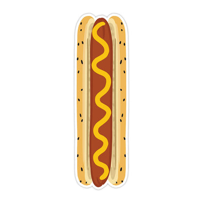 Hotdog Die Cut Bookmark